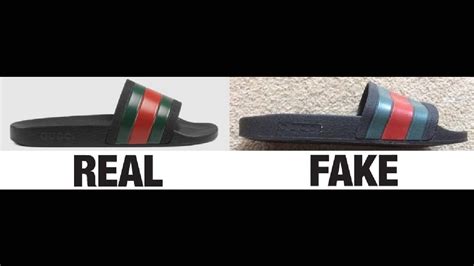 gucci replicates sandals|how to authenticate gucci slides.